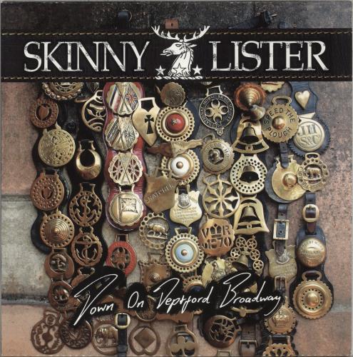 Skinny Lister Down On Deptford Broadway - Gold Vinyl vinyl LP album (LP record) UK 3PNLPDO881715