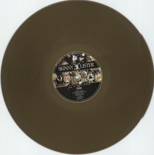 Skinny Lister Down On Deptford Broadway - Gold Vinyl vinyl LP album (LP record) UK 3PNLPDO881715