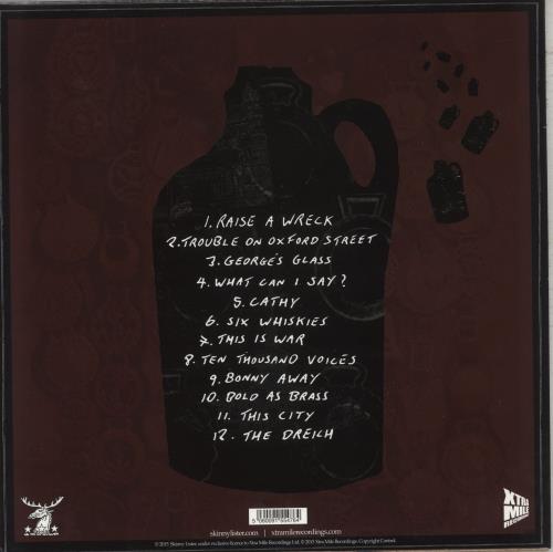 Skinny Lister Down On Deptford Broadway - Gold Vinyl vinyl LP album (LP record) UK 3PNLPDO881715