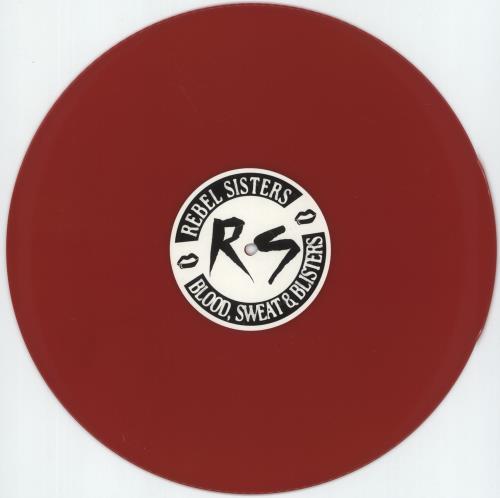 Sky Valley Mistress Rivals, Hounds & Rebel Sisters - Red Vinyl - Autographed 12" vinyl single (12 inch record / Maxi-single) UK 63312RI880352