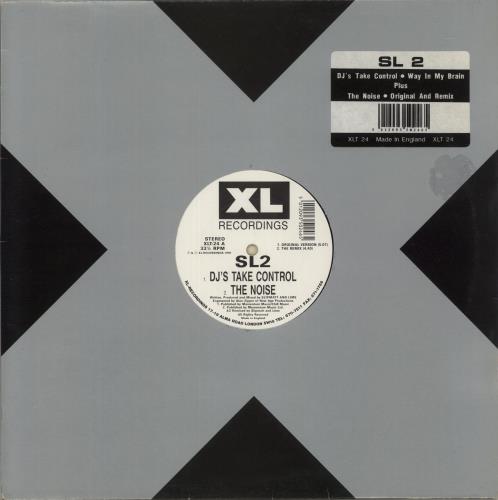 SL2 DJ's Take Control / Way In My Brain 12" vinyl single (12 inch record / Maxi-single) UK SL212DJ869441