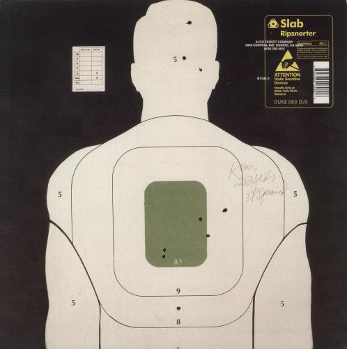 Slab Ripsnorter - Red Vinyl 12" vinyl single (12 inch record / Maxi-single) UK W4A12RI881112