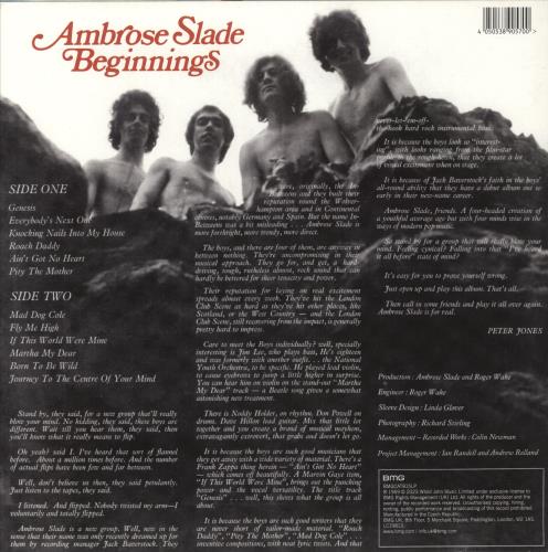 Slade Beginnings - Yellow & Red Splatter Vinyl vinyl LP album (LP record) UK SDELPBE876245