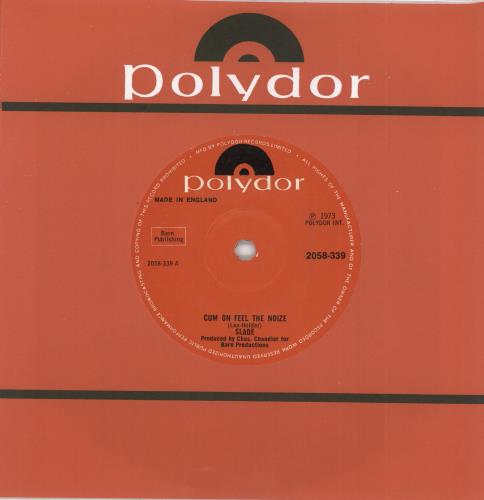Slade Cum On Feel The Noize - Solid 7" vinyl single (7 inch record / 45) UK SDE07CU689236