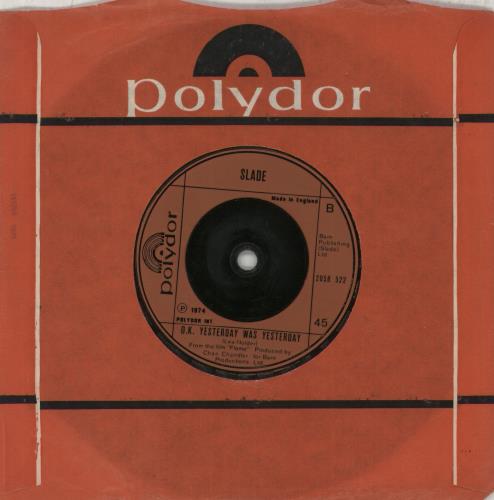 Slade Far Far Away 7" vinyl single (7 inch record / 45) UK SDE07FA566727