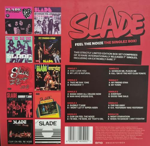 Slade Feel The Noize � The Singlez Box 7" single box set UK SDE7XFE801001