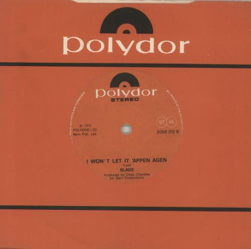 Slade Gudbuy T' Jane - Solid 7" vinyl single (7 inch record / 45) German SDE07GU600979