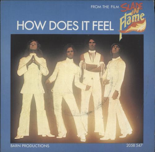 Slade How Does It Feel - p/s 7" vinyl single (7 inch record / 45) UK SDE07HO272914