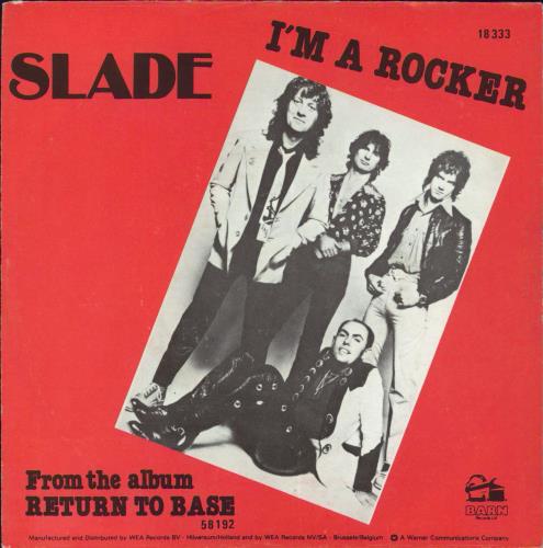 Slade I'm A Rocker 7" vinyl single (7 inch record / 45) Dutch SDE07IM801081