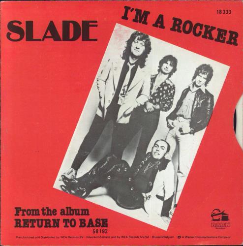 Slade I'm A Rocker 7" vinyl single (7 inch record / 45) Dutch SDE07IM801081
