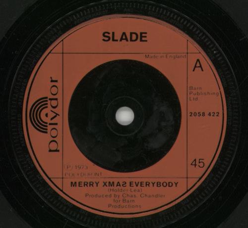 Slade Merry Christmas Everybody - P/S 7" vinyl single (7 inch record / 45) UK SDE07ME239397