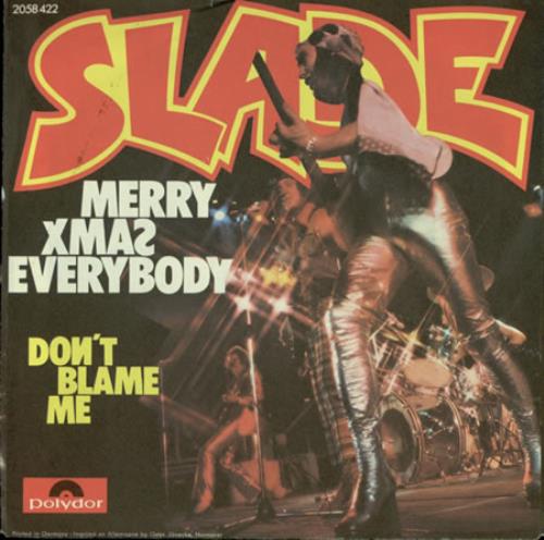 Slade Merry Xmas Everybody 7" vinyl single (7 inch record / 45) German SDE07ME387009