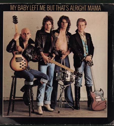 Slade My Baby Left Me But That's Alright Mama - P/S 7" vinyl single (7 inch record / 45) UK SDE07MY363590