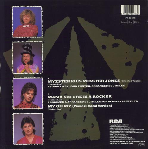 Slade Myzsterious Mizster Jones 12" vinyl single (12 inch record / Maxi-single) UK SDE12MY801057