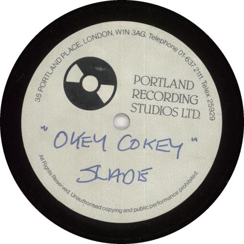 Slade Okey Cokey - Acetate acetate UK SDEATOK734922