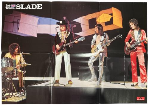 Slade Perfect + Poster & Obi vinyl LP album (LP record) Japanese SDELPPE875584