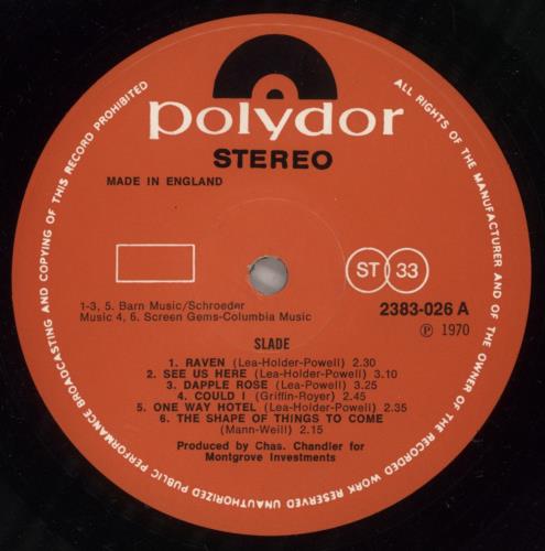 Slade Play It Loud - 1st vinyl LP album (LP record) UK SDELPPL339286