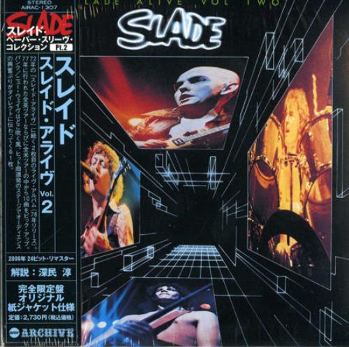Slade Slade Alive Vol 2 CD album (CDLP) Japanese SDECDSL382994