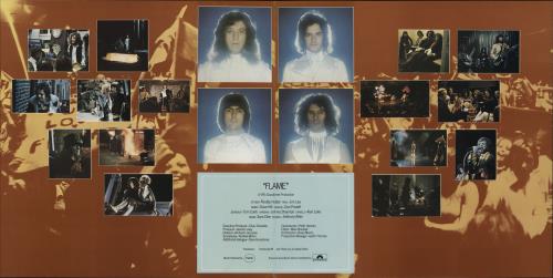 Slade Slade In Flame + Insert vinyl LP album (LP record) UK SDELPSL750460