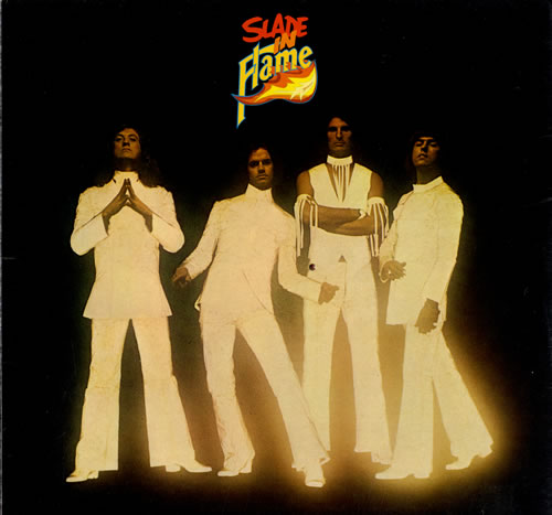 Slade Slade In Flame vinyl LP album (LP record) German SDELPSL551587