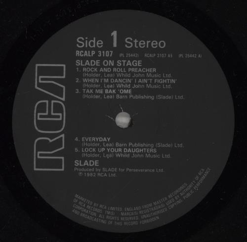 Slade Slade On Stage - EX vinyl LP album (LP record) UK SDELPSL882590