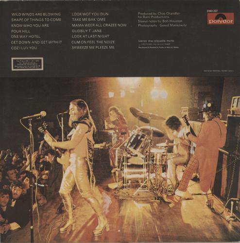 Slade Sladest vinyl LP album (LP record) Indian SDELPSL867240