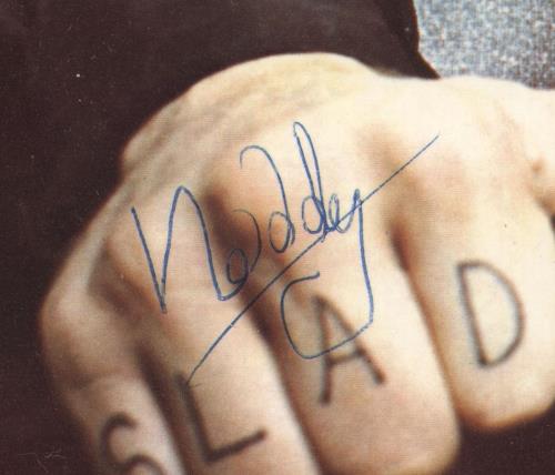 Slade Slayed? - Fully Autographed vinyl LP album (LP record) German SDELPSL720537