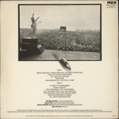 Slade Till Deaf Do Us Part - EX vinyl LP album (LP record) UK SDELPTI648837