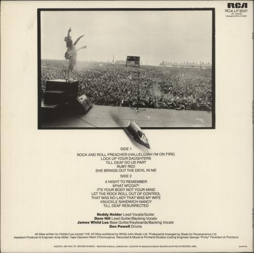 Slade Till Deaf Do Us Part vinyl LP album (LP record) UK SDELPTI882589