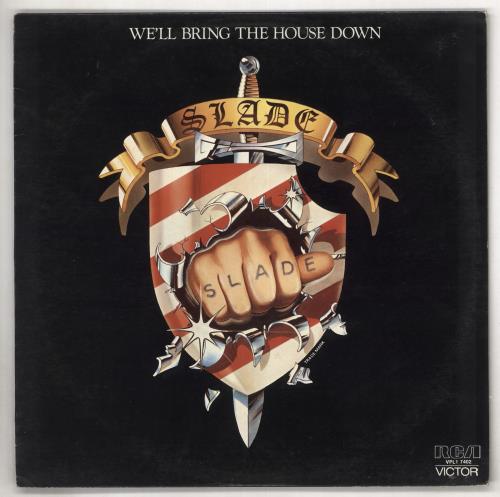 Slade We'll Bring The House Down vinyl LP album (LP record) Australian SDELPWE737618