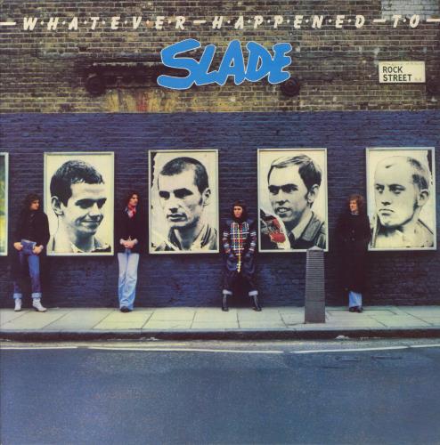 Slade Whatever Happened To Slade + Lyric insert - EX vinyl LP album (LP record) UK SDELPWH849242