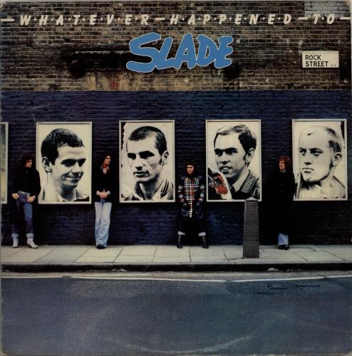 Slade Whatever Happened To Slade + Lyric insert - VG vinyl LP album (LP record) UK SDELPWH765025