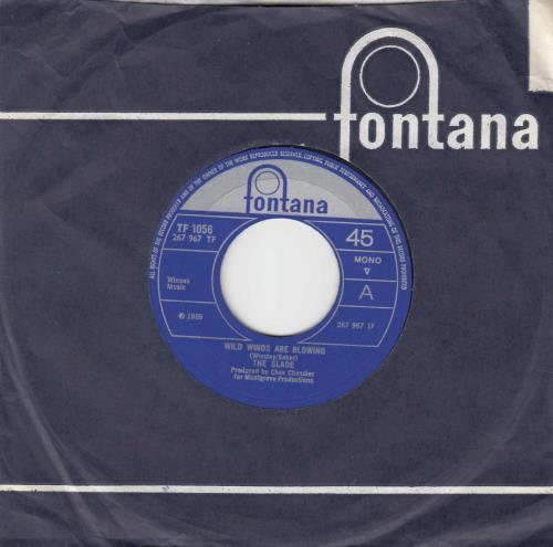 Slade Wild Winds Are Blowing 7" vinyl single (7 inch record / 45) UK SDE07WI493194