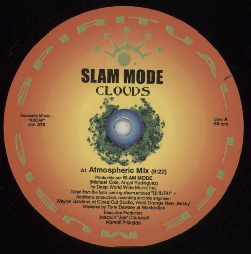 Slam Mode Clouds 12" vinyl single (12 inch record / Maxi-single) US 8R312CL856645