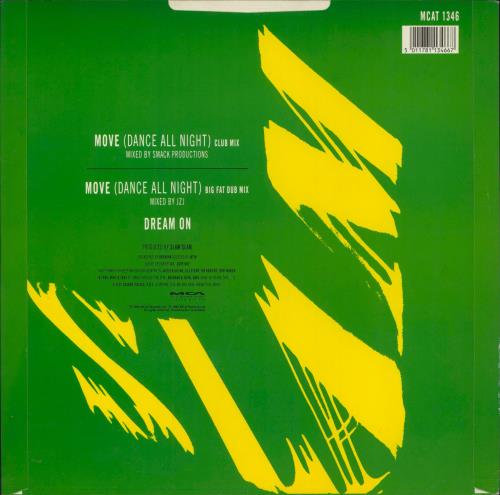 Slam Slam Move 12" vinyl single (12 inch record / Maxi-single) UK SLM12MO205324