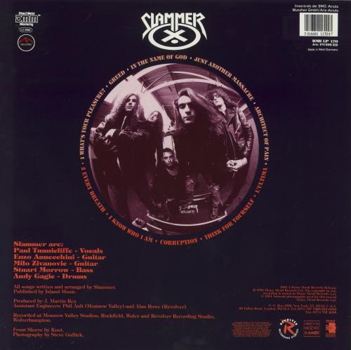 Slammer Nightmare Scenario vinyl LP album (LP record) German SL7LPNI391893