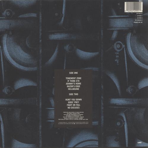 Slammer The Work Of Idle Hands... vinyl LP album (LP record) UK SL7LPTH391884