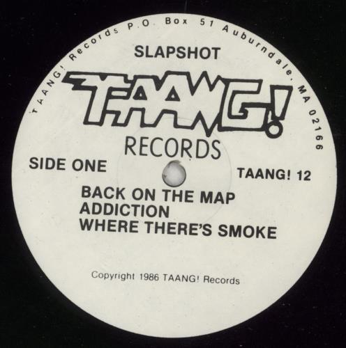 Slapshot Back On The Map 12" vinyl single (12 inch record / Maxi-single) US 80D12BA867445