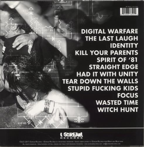 Slapshot Digital Warfare - White Vinyl vinyl LP album (LP record) Belgian 80DLPDI866700