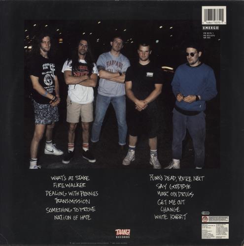 Slapshot Sudden Death Overtime vinyl LP album (LP record) UK 80DLPSU860423