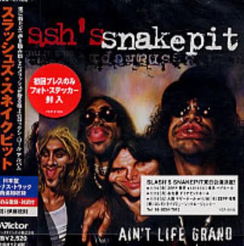 Slash's Snakepit Ain't Life Grand CD album (CDLP) Japanese SLHCDAI225925