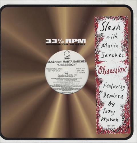 Slash's Snakepit Obsession 12" vinyl single (12 inch record / Maxi-single) US SLH12OB86747