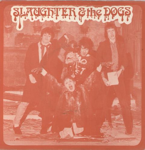 Slaughter & The Dogs Cranked Up Really High - Red injection 7" vinyl single (7 inch record / 45) UK S&D07CR648391