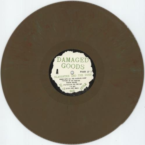 Slaughter & The Dogs Do It Dog Style - Khaki Brown Splattered Vinyl vinyl LP album (LP record) UK S&DLPDO871380