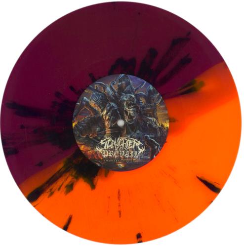Slaughter To Prevail Chapters Of Misery - Orange/Purple with Black Splatter 10" vinyl single (10 inch record) US 6MO10CH850735