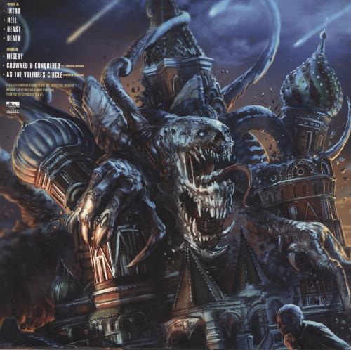 Slaughter To Prevail Chapters Of Misery - Orange/Purple with Black Splatter 10" vinyl single (10 inch record) US 6MO10CH850735