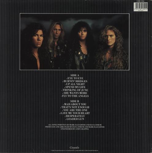 Slaughter Stick It To Ya + Promo Sticker vinyl LP album (LP record) UK SLTLPST760801