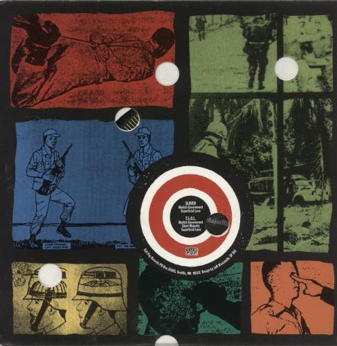 Slayer Abolish Government 7" vinyl single (7 inch record / 45) US SLA07AB95930