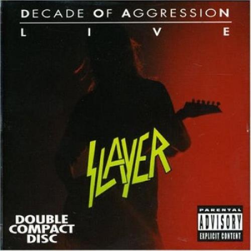 Slayer Decade Of Aggression - Live 2 CD album set (Double CD) UK SLA2CDE369433