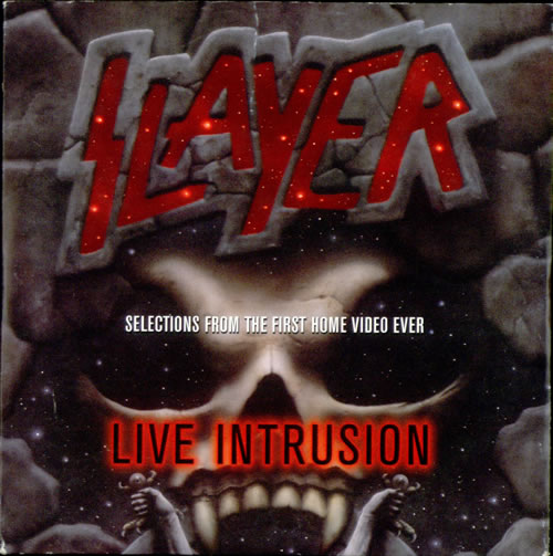 Slayer Live Intrusion CD single (CD5 / 5") UK SLAC5LI83135